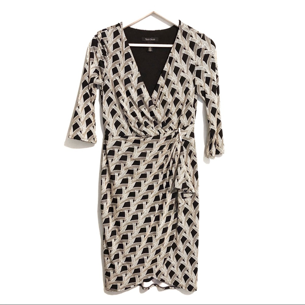 White House Black Market wrap dress | size 2 - Picture 1 of 8